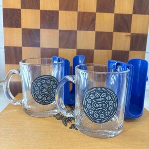 Oreo Ultimate Dunk Glass Mugs With Removable Cookie Holders